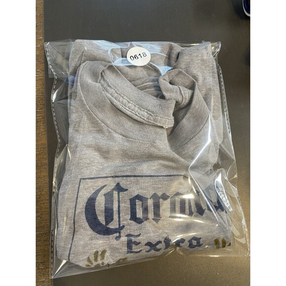 Chicago 1984 Tour Corona Extra T-shirt L Gray Sleeveless VTG - Picture 7 of 7